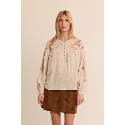 Blouse avec détails broderies MOLLY BRACKEN
