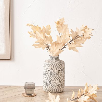 Set of 6 82cm Natural Apricot Maple Leaf Stems ÉDITÉ