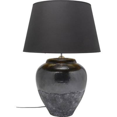 Lampe en terre cuite et coton, LUMA KARE DESIGN