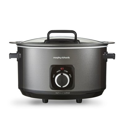 Sear & Stew 6.5L Hinged Lid Slow Cooker - 461020 MORPHY RICHARDS