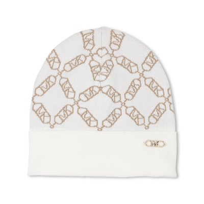 Bonnet en tricot avec jacquard MICHAEL KORS