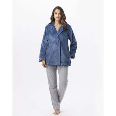 Veste en peluche flanelle ESSENTIEL H77A LE CHAT