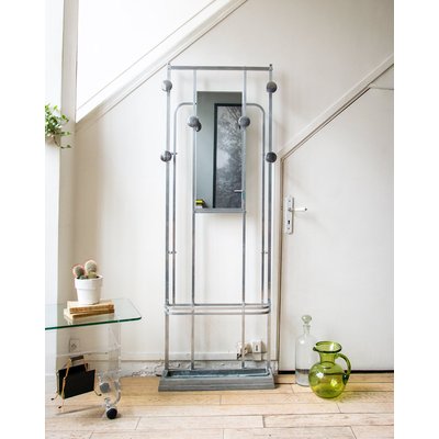 Porte manteaux en aluminium Jan N°48 - Bon état DEBONGOUT