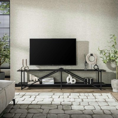 Banc tv moderne 2 niveaux 220 cm RALF PIER IMPORT