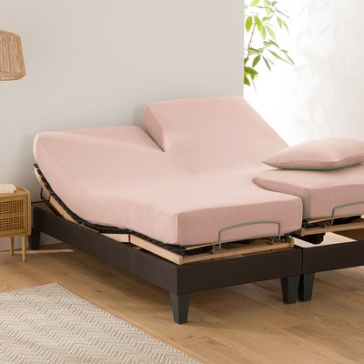 Drap housse uni coton bio, lit articulé, Scenario LA REDOUTE INTERIEURS