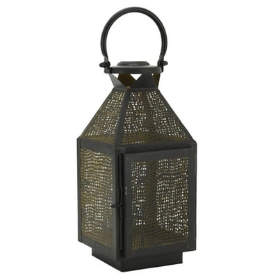 Lanterne en métal laqué ajouré 30 cm AUBRY GASPARD