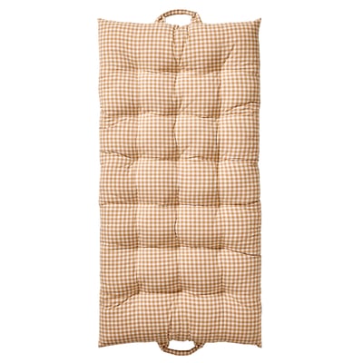 Matelas de sol en coton vichy VERTBAUDET
