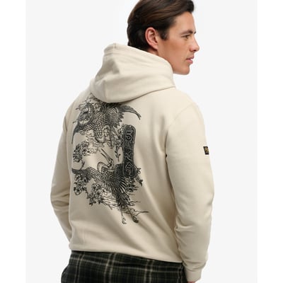 Sweat à capuche Tokyo Narrative Coupe Décontractée SUPERDRY