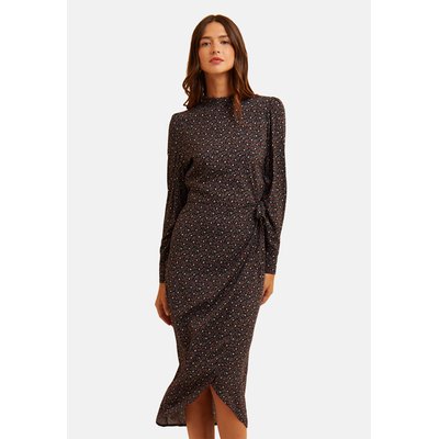 Robe longue imprimé floral rock ICODE