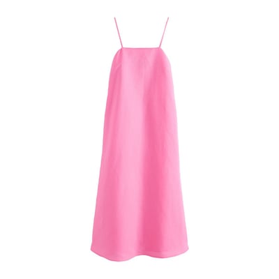 Robe longue caraco à encolure carrée NEXT