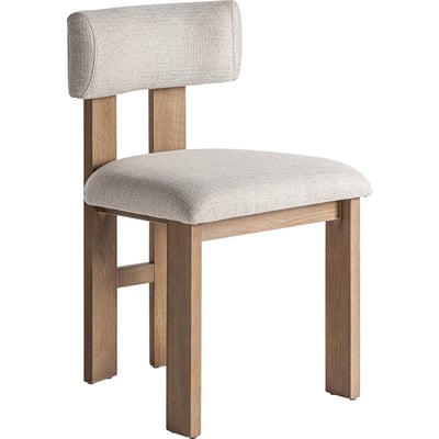 Chaise en frêne et tissu  vendue par 2 RECOLLECTION