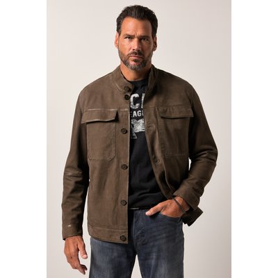 Veste en cuir suédé d'agneau JP JP1880