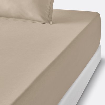 Drap housse percale coton, bonnet 35cm, Scenario LA REDOUTE INTERIEURS