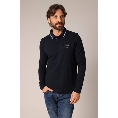 Polo manches longues avec poche raglan boutoonnée DREXLONI DEELUXE