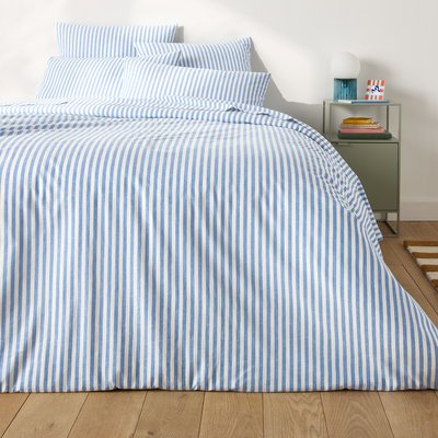 Housse de couette en coton, Soizic bleu LA REDOUTE INTERIEURS