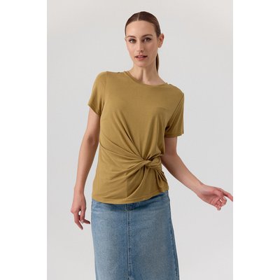 T-shirt coupe décontractée avec nœud à la taille CASSIANE ARTLOVE