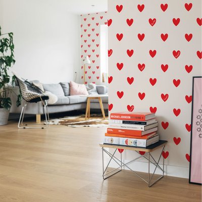 Papier peint panoramique Amour Coeur ACTE DECO