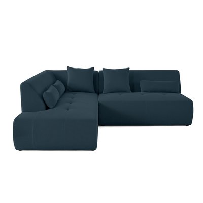 Canapé d'Angle gauche en Tissu mailles 3D 5 places - ONYX LISA DESIGN