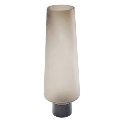 Vase Noble Ring marron mat 40cm KARE DESIGN