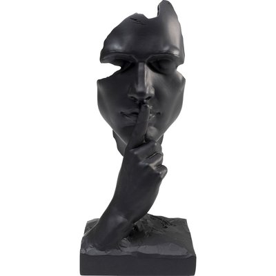 Déco visage noir silence KARE DESIGN