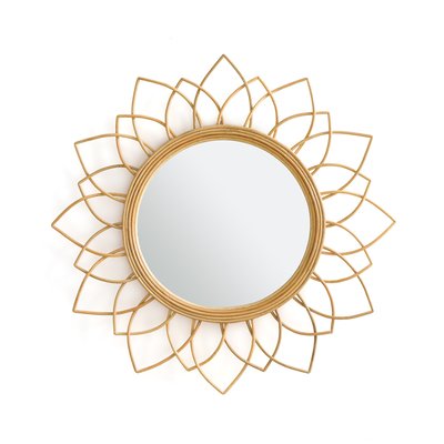 Miroir rotin forme fleur Ø90 cm, Nogu LA REDOUTE INTERIEURS