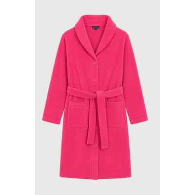 Robe de chambre en polaire couleur unie Kitty ARTHUR