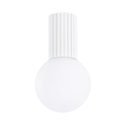 Plafonnier Aluminium Blanc G9 1 Halo EDEN