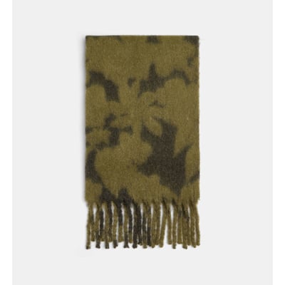 Echarpe sofina douce et moelleuse fleurs GALERIES LAFAYETTE