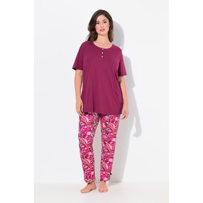 Pyjama 2 pièces à fleurs ULLA POPKEN