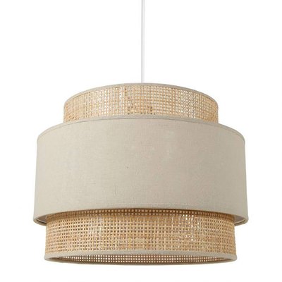 Suspension Ronde Gigogne Rotin  D40 DECORATIE