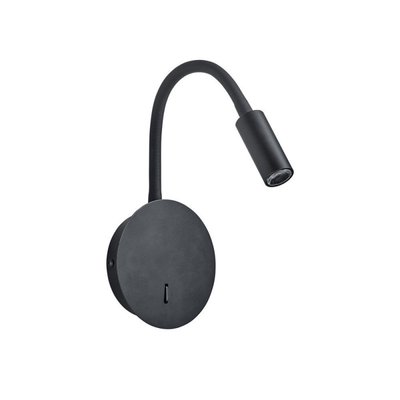 Applique de chevet led avec interrupteur Fonti noir mat MILLUMINE