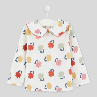 T-shirt manches longues brodé en coton BIO GOTS BOUT'CHOU