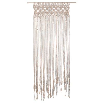 Rideau fil en macramé Été 90x200 ATMOSPHERA