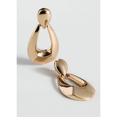 Boucles d’oreilles pendantes ovales MANGO