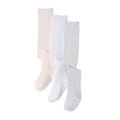 Lot de 3 collants maille VERTBAUDET