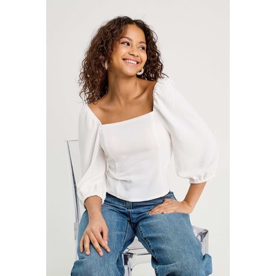 Blouse encolure carrée CACHE CACHE