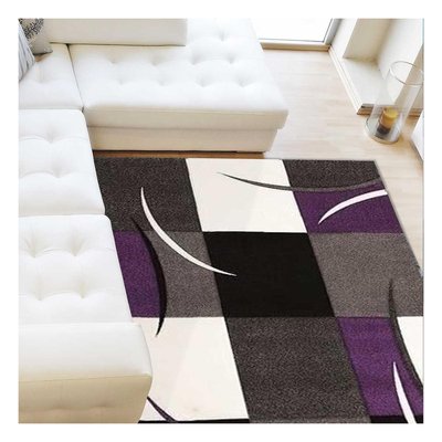 Tapis salon et chambre tissé motif géométrique VIRGULADA UN AMOUR DE TAPIS
