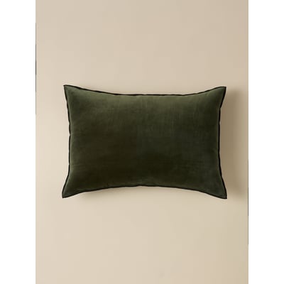 Housse de coussin en velours CYRILLUS