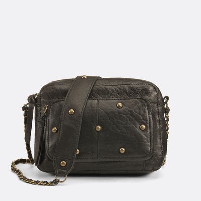 Sac à main en cuir Sandi PIECES