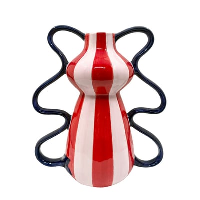 Vase Pop rose rouge 30   - POP TABLE PASSION