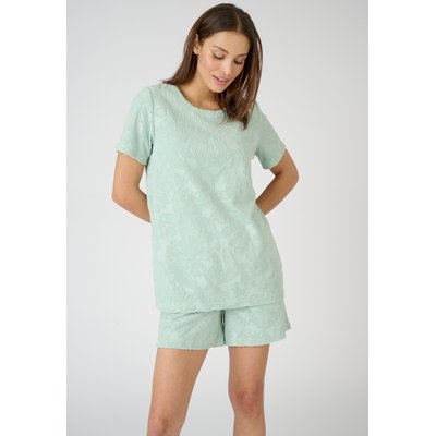 Pyjashort éponge jacquard reliéfé DAMART