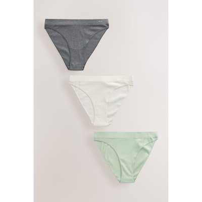 Culottes taille haute côtelées, lot de 3 NEXT