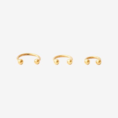 Candy oreille - nez shani set doré CAROLINE NAJMAN