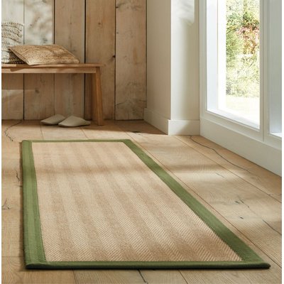 Tapis en jute antiderapant de couloir KIRA FLAIR RUGS