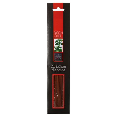 Lot de 20 bâtonnets d'encens parfumés ATMOSPHERA