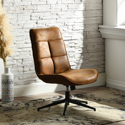 Fauteuil relax rotatif réglable sans accoudoir, CHARLOTTE MEUBLES COSY