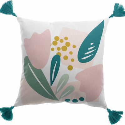 Coussin déco Réversible 40x40 cm Coton Althéa EDEN