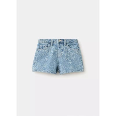 Short en jean imprimé MANGO BABY