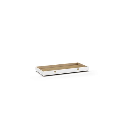 Amori Lit Cabane Lit Gigogne Blanc VIPACK