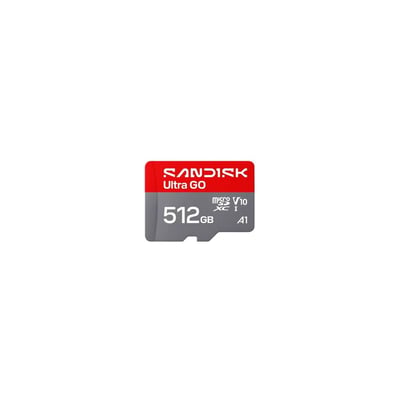 Carte Micro SD Ultra GO uSD 512Go 190MBs C10 UHS SANDISK